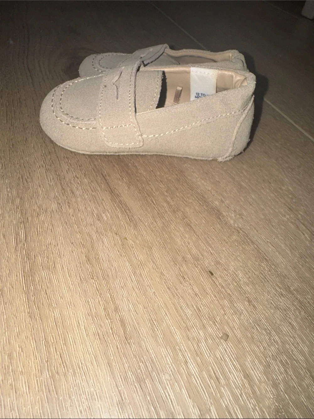 Janie and Jack Baby Suede Penny Loafer